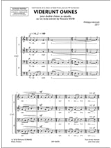 Viderunt Omnes - Philippe Hersant - Partition - Chœur